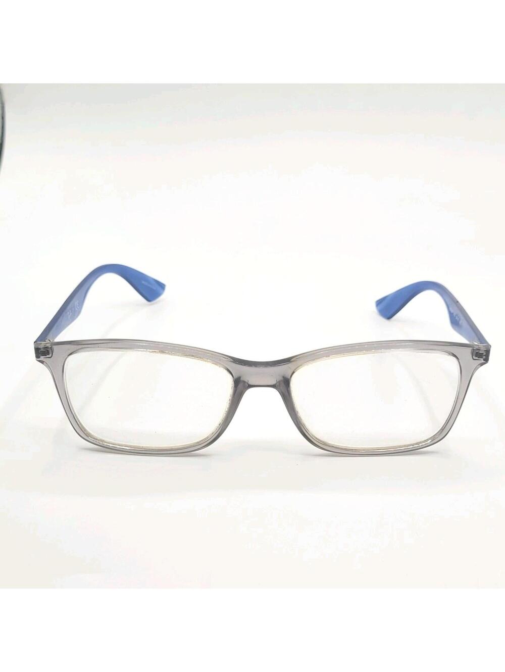 Ray-Ban Eyeglasses Frame RB7047 5769 Unisex Adult Gray Blue Full Rim 56-17-145